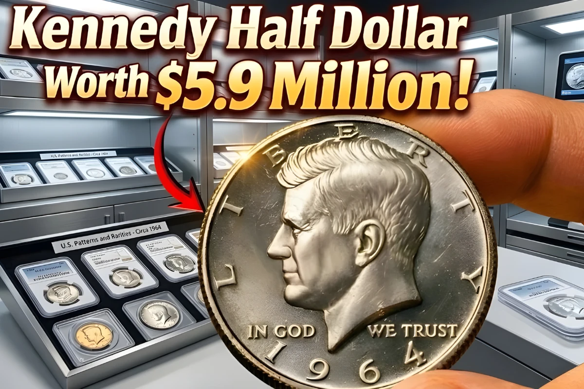 Rare Kennedy Half Dollar Worth $5.9 Million