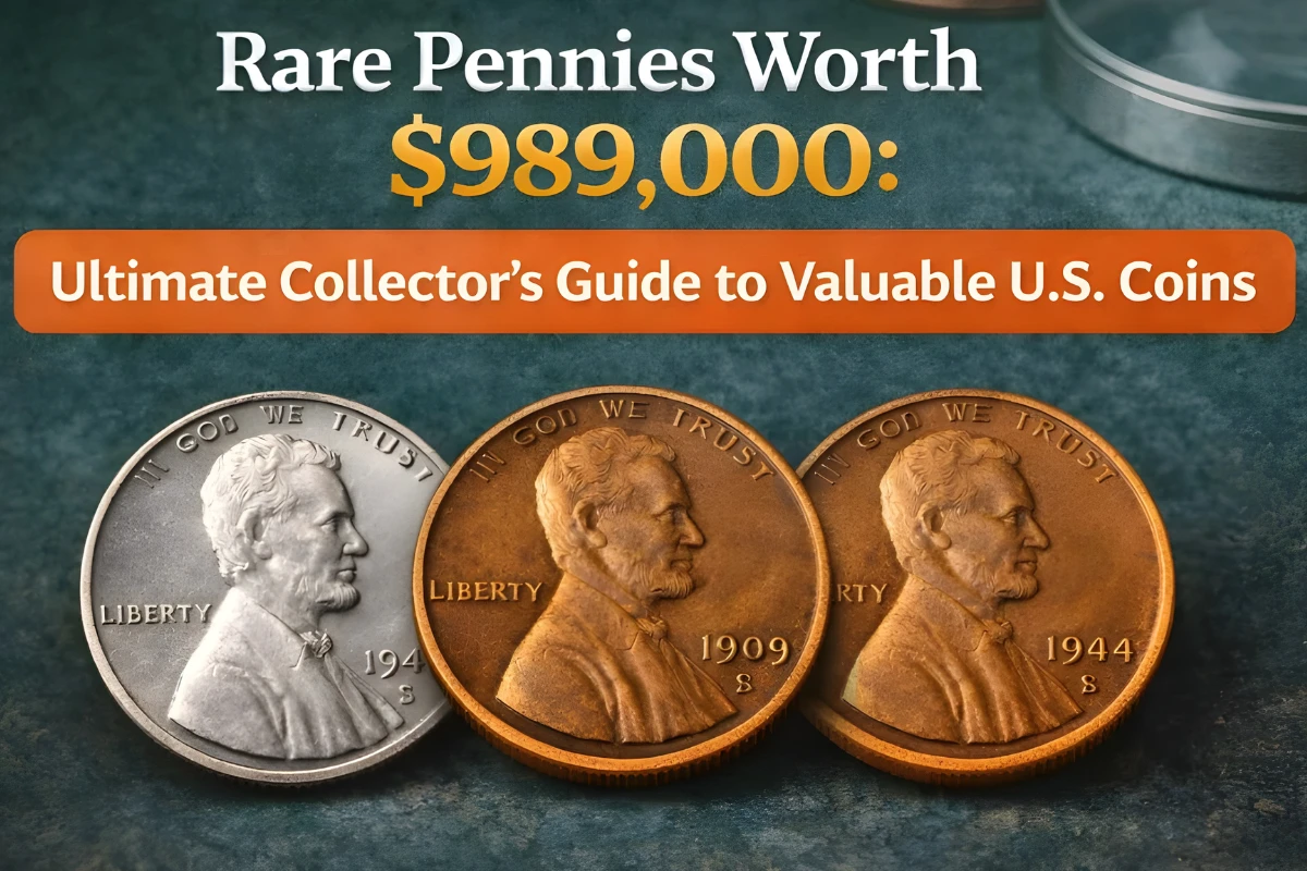Rare Lincoln Pennies Worth $989,000